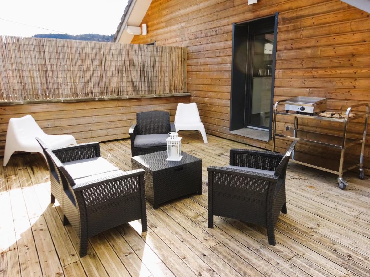Studio Terrasse Le Thillot Dış mekan fotoğraf